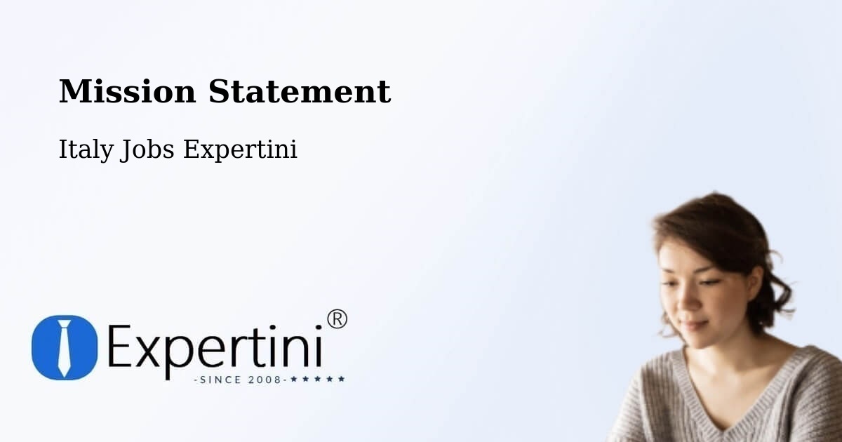 Corporate Mission – Stradella - Italy Jobs Expertini