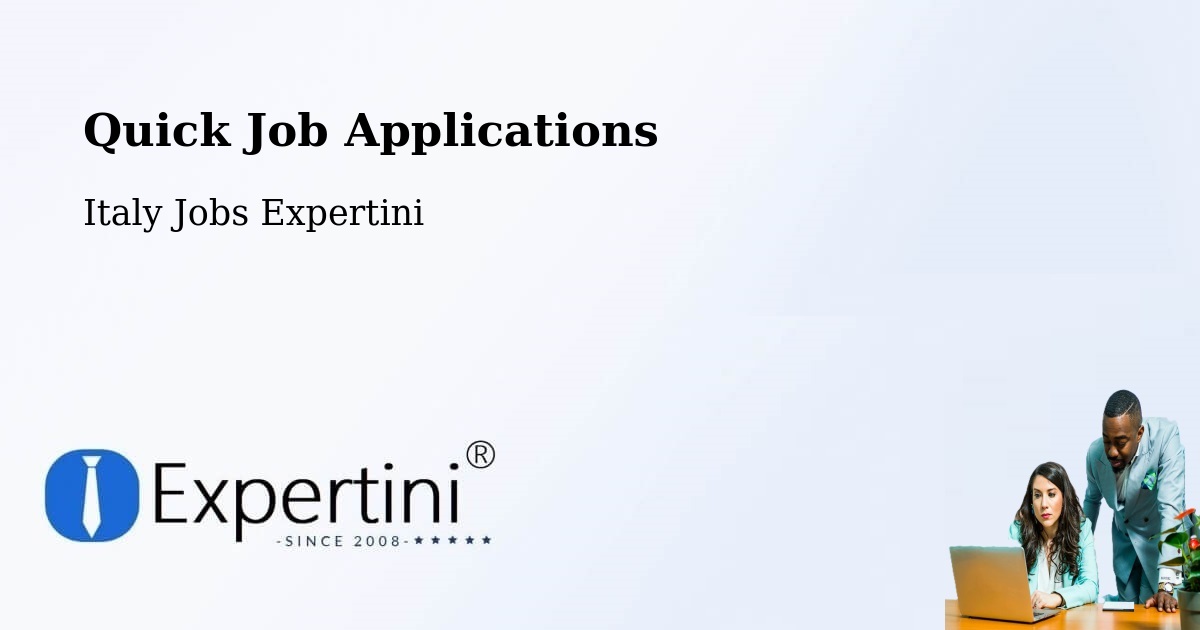 Quick Apply Feature – Stradella - Italy Jobs Expertini